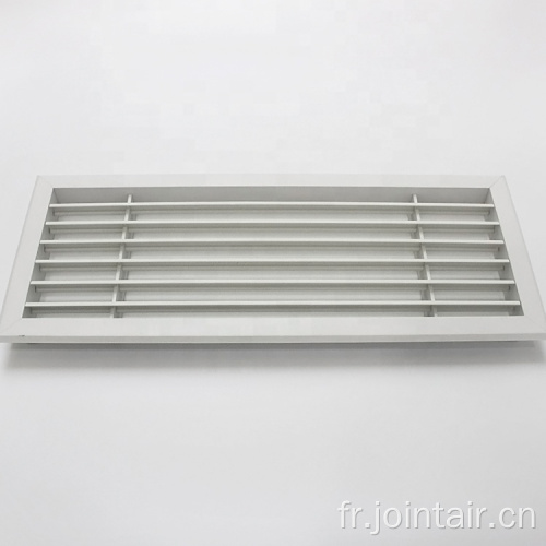 Grille d&#39;air linéaire de barre linéaire de PVC 30 degrés